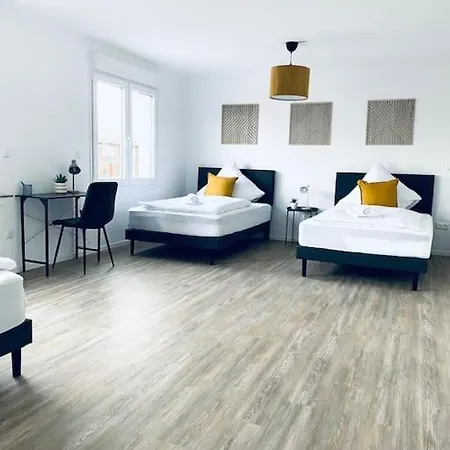 Apartment Xxl Teams I Monteure I 1,20 Betten I Komfort I Messe